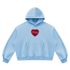 Wear Love Loud Boxy Fleece Hoodie