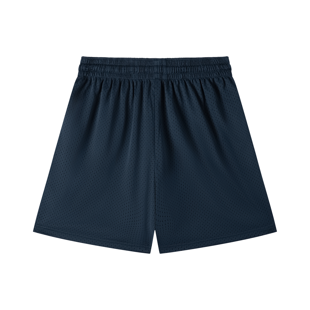 Essential Mesh Drawstring Shorts Dark
