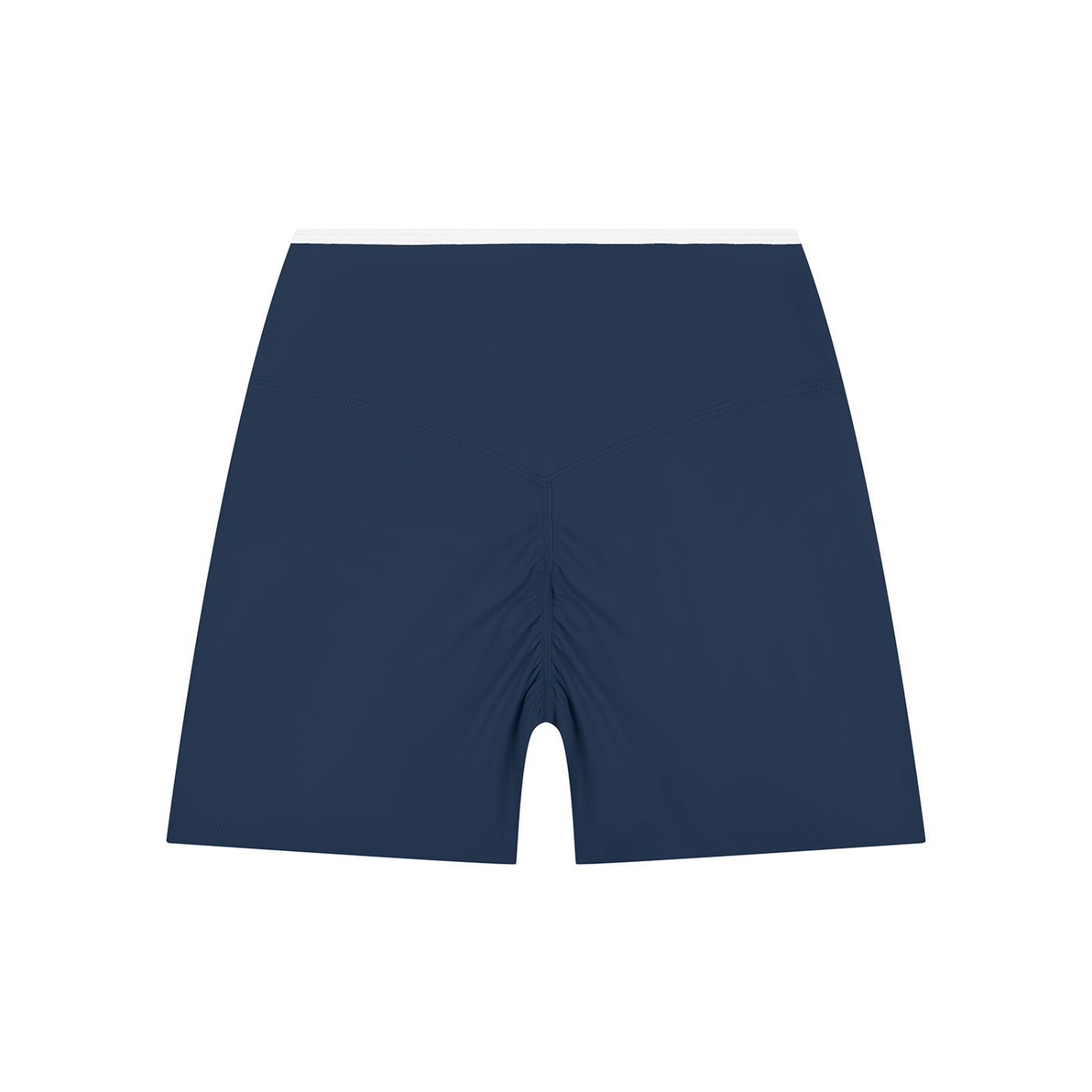 Essential High Rise Color Block Shorts