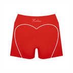 Contrast High Waisted Shorts