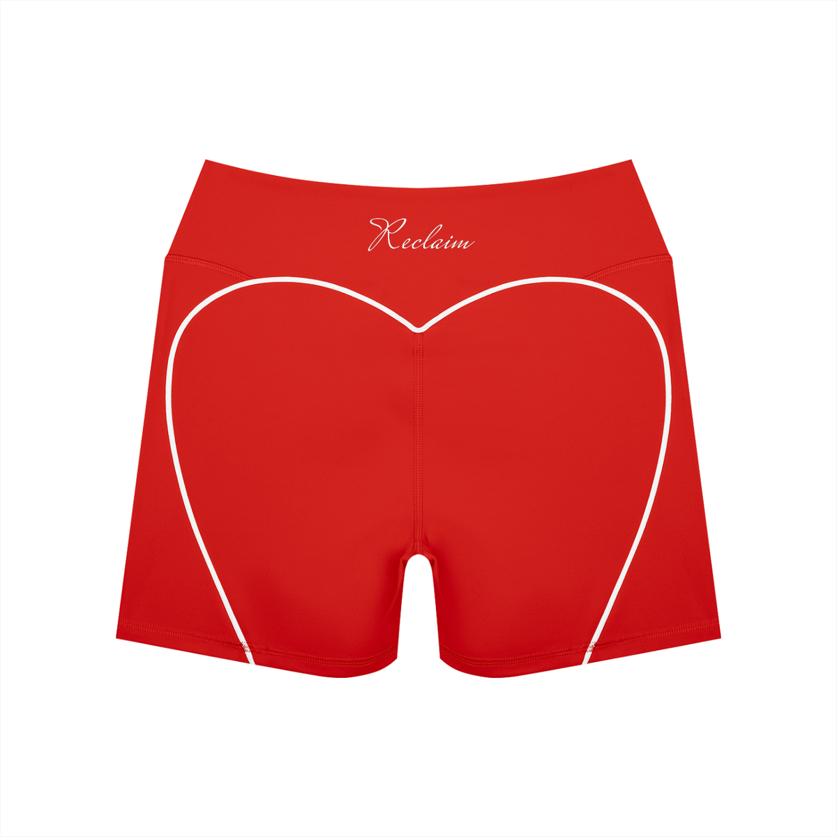 Contrast High Waisted Shorts
