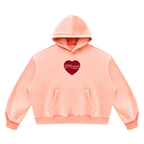 Wear Love Loud Boxy Fleece Hoodie