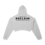 Essential Cropped Hoodie Light