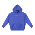 Sun Oversize Fleeced Hoodie Blue/Yellow