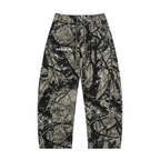 Camo Barrel Leg Pants