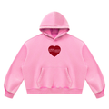 Wear Love Loud Boxy Fleece Hoodie