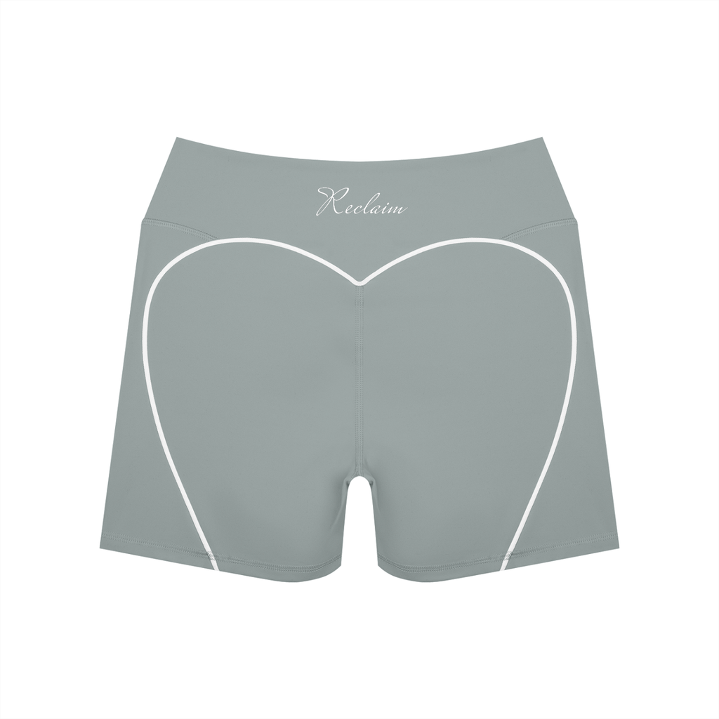Contrast High Waisted Shorts