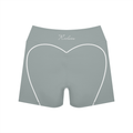Contrast High Waisted Shorts