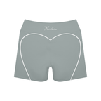Contrast High Waisted Shorts