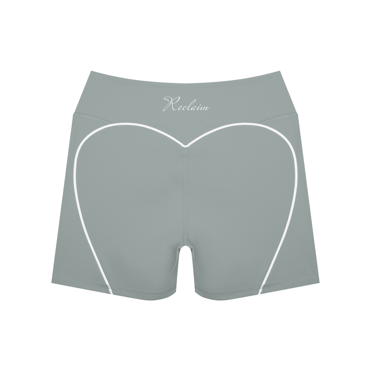 Contrast High Waisted Shorts