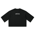 Stencil Boxy Shirt Black