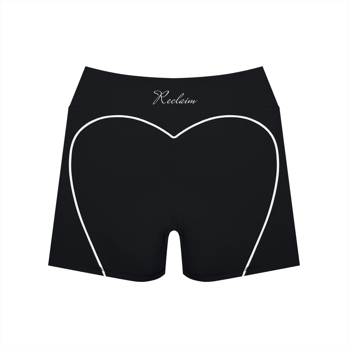 Contrast High Waisted Shorts