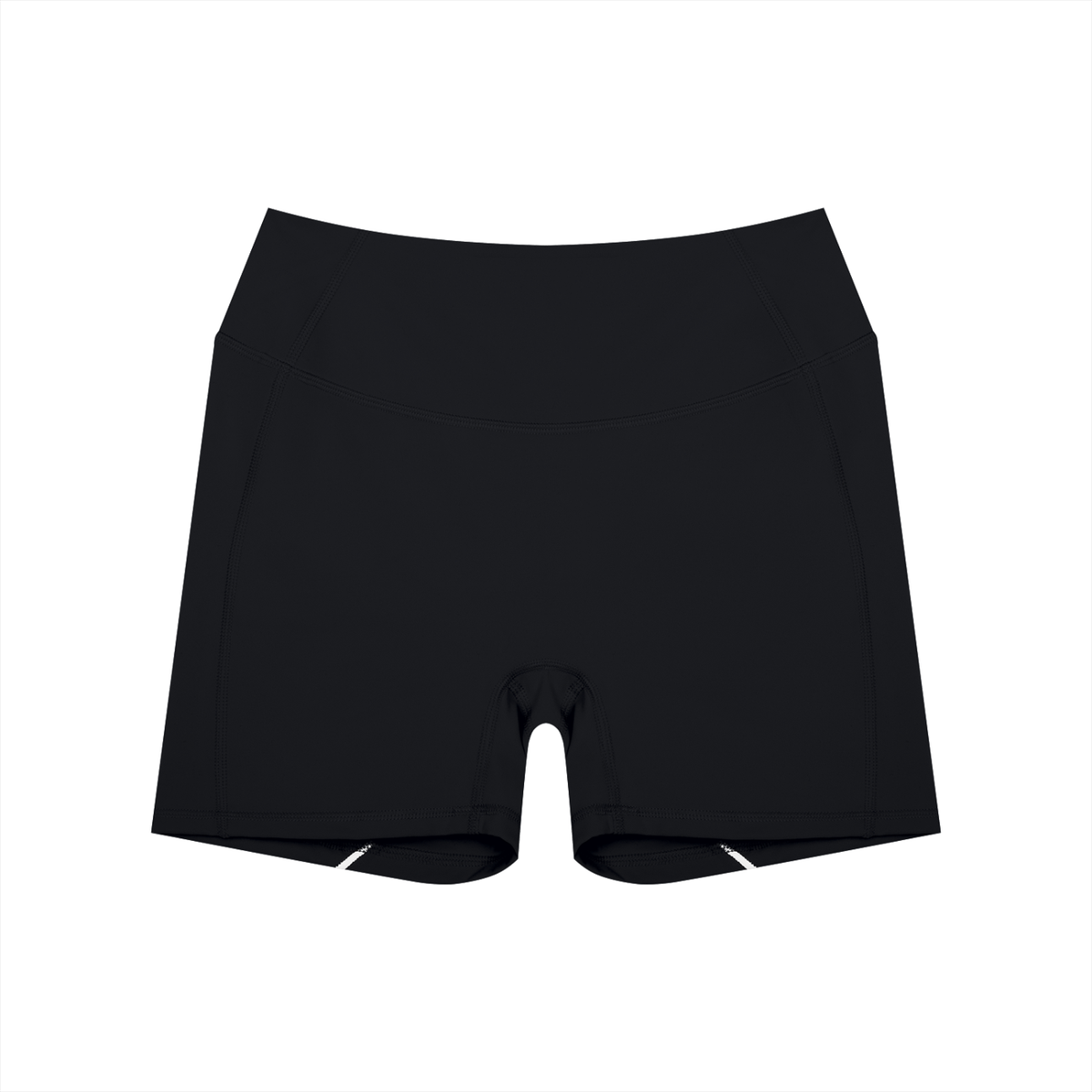 Contrast High Waisted Shorts