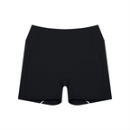 Contrast High Waisted Shorts