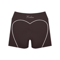 Contrast High Waisted Shorts