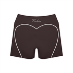 Contrast High Waisted Shorts