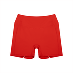 Contrast High Waisted Shorts