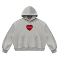 Wear Love Loud Boxy Fleece Hoodie