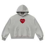 Wear Love Loud Boxy Fleece Hoodie