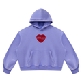 Wear Love Loud Boxy Fleece Hoodie