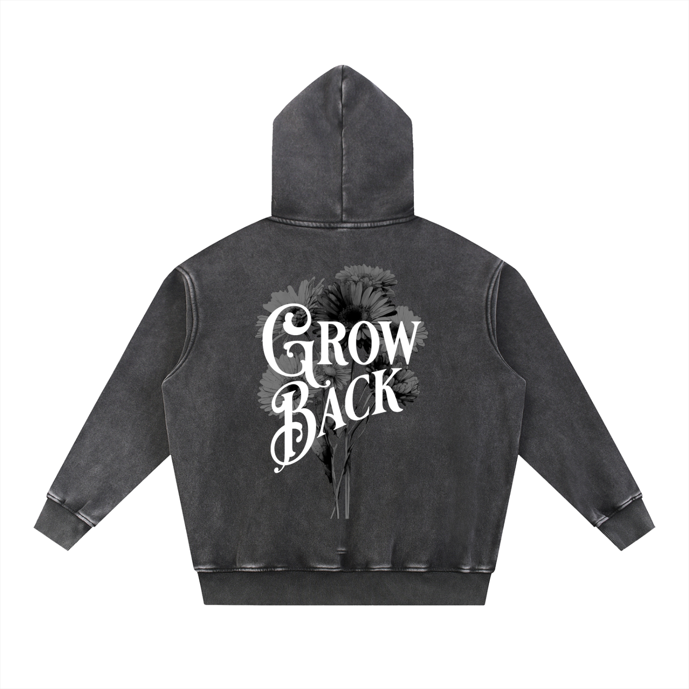 Grow Back Fleece Oversize Hoodie