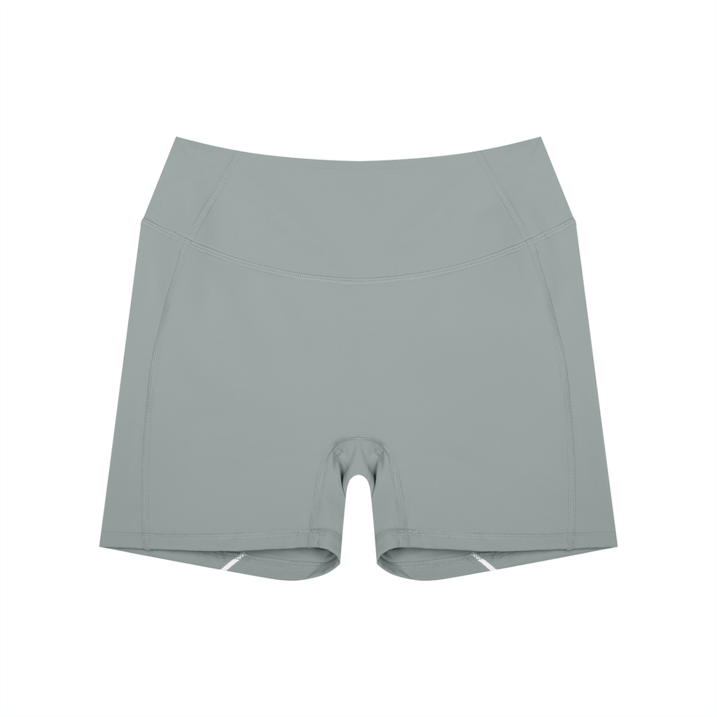 Contrast High Waisted Shorts