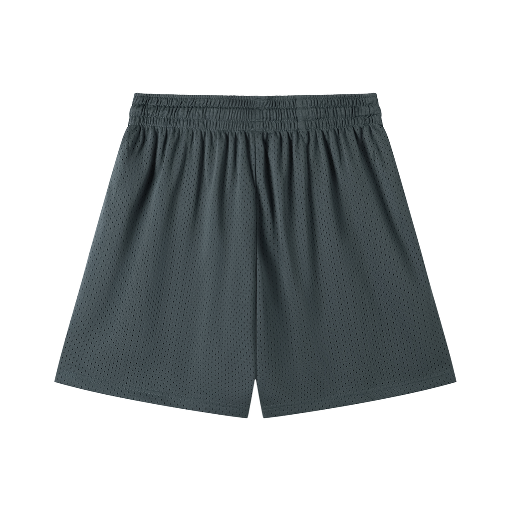 Essential Mesh Drawstring Shorts Dark