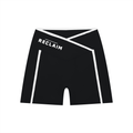 Essential High Rise Color Block Shorts