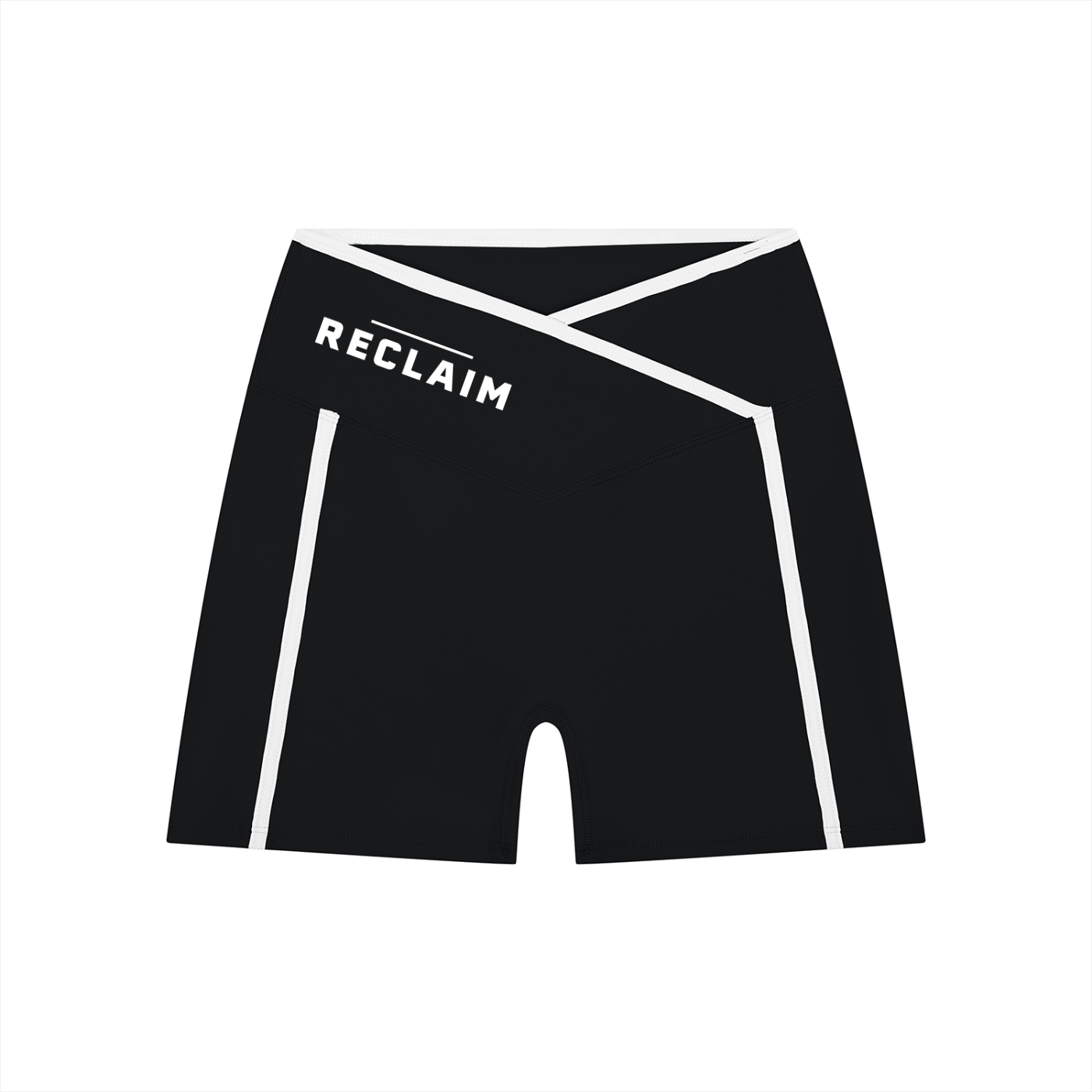 Essential High Rise Color Block Shorts
