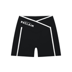 Essential High Rise Color Block Shorts