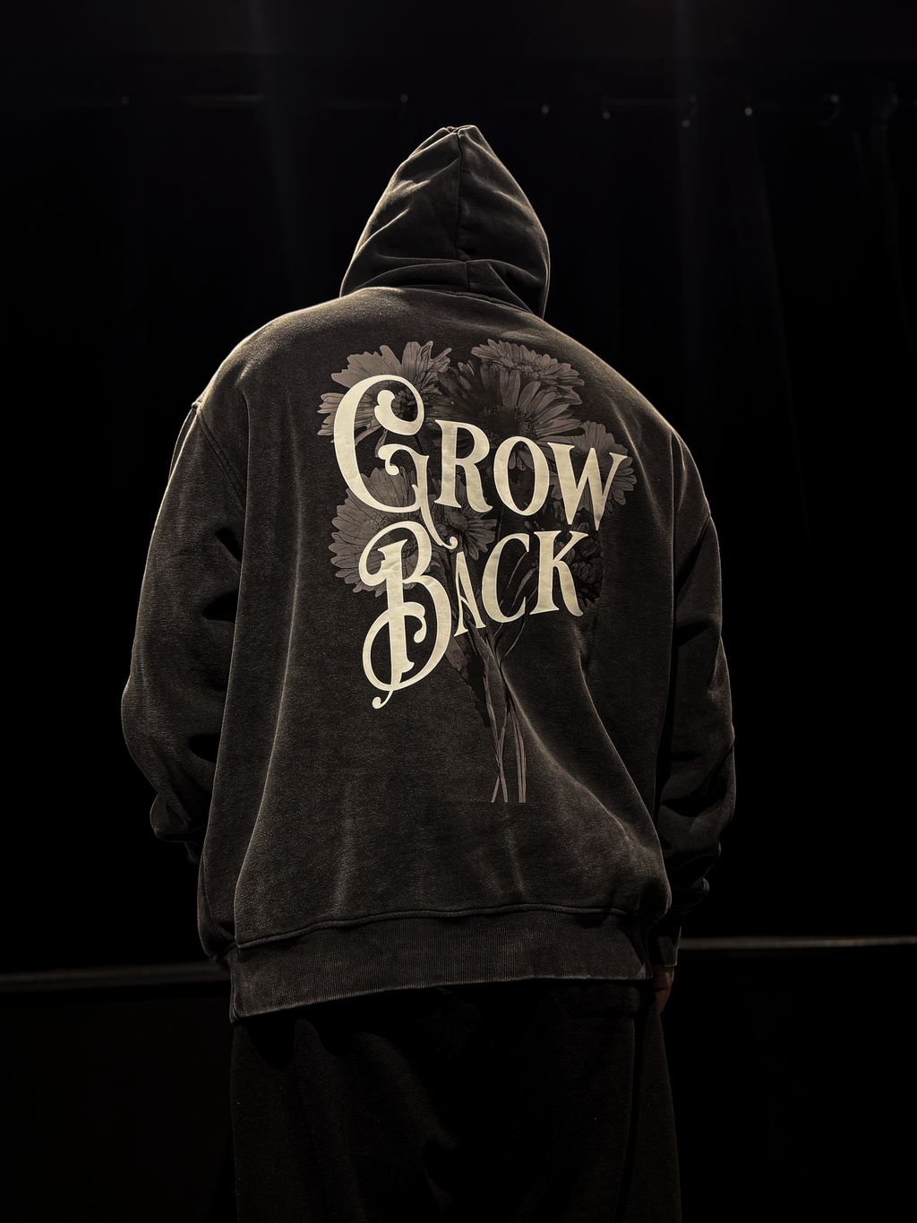 Grow Back Fleece Oversize Hoodie