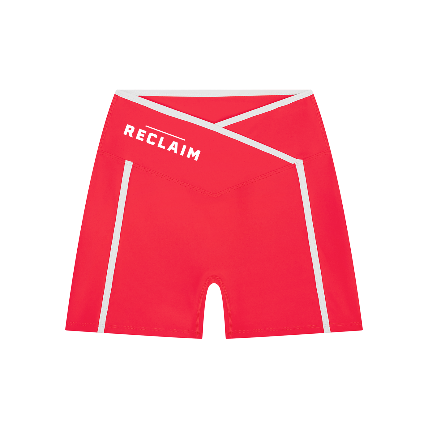 Essential High Rise Color Block Shorts