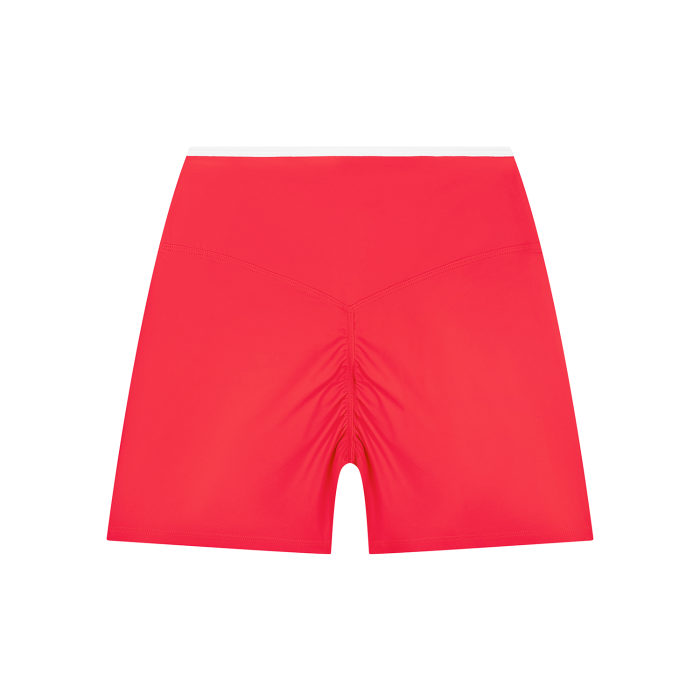 Essential High Rise Color Block Shorts