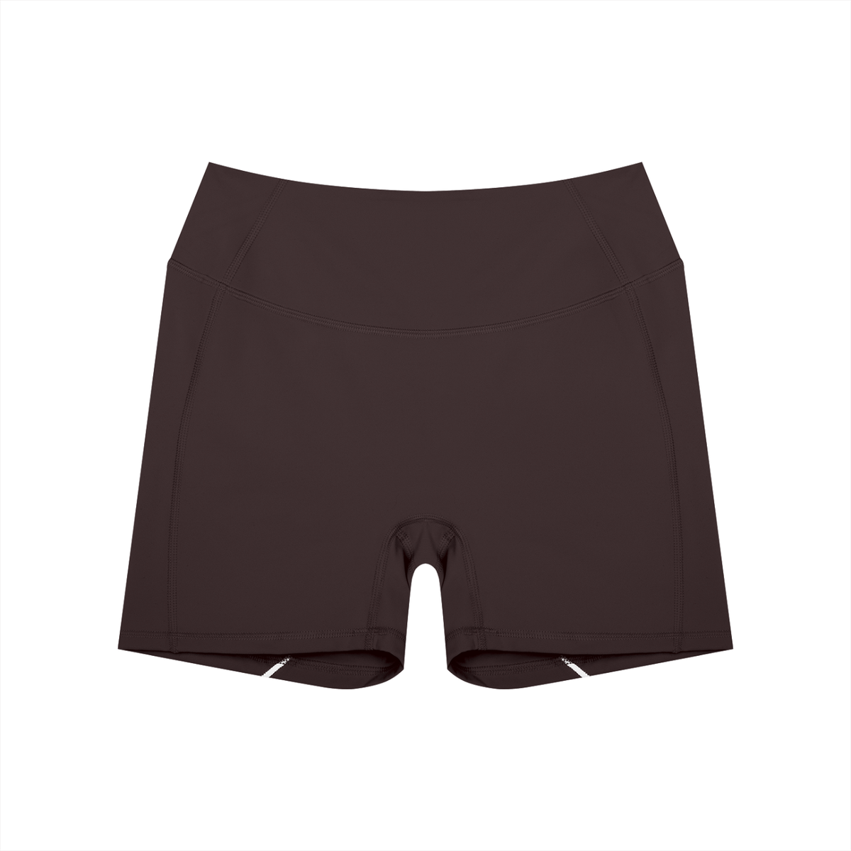 Contrast High Waisted Shorts
