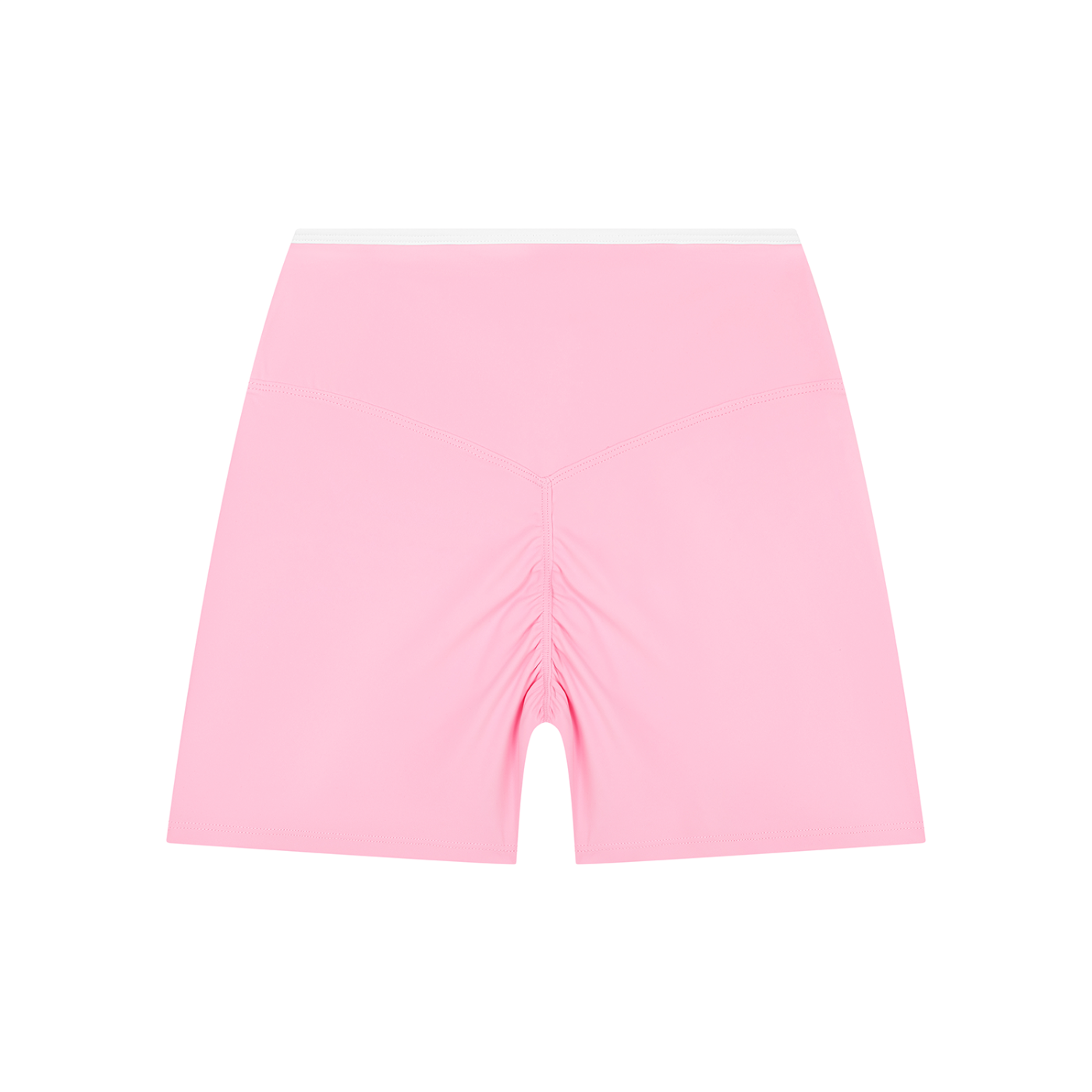 Essential High Rise Color Block Shorts